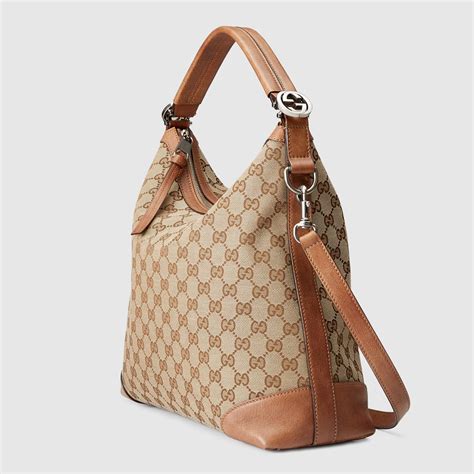 gucci miss gg original gg hobo|Gucci Miss GG Original GG canvas hobo.